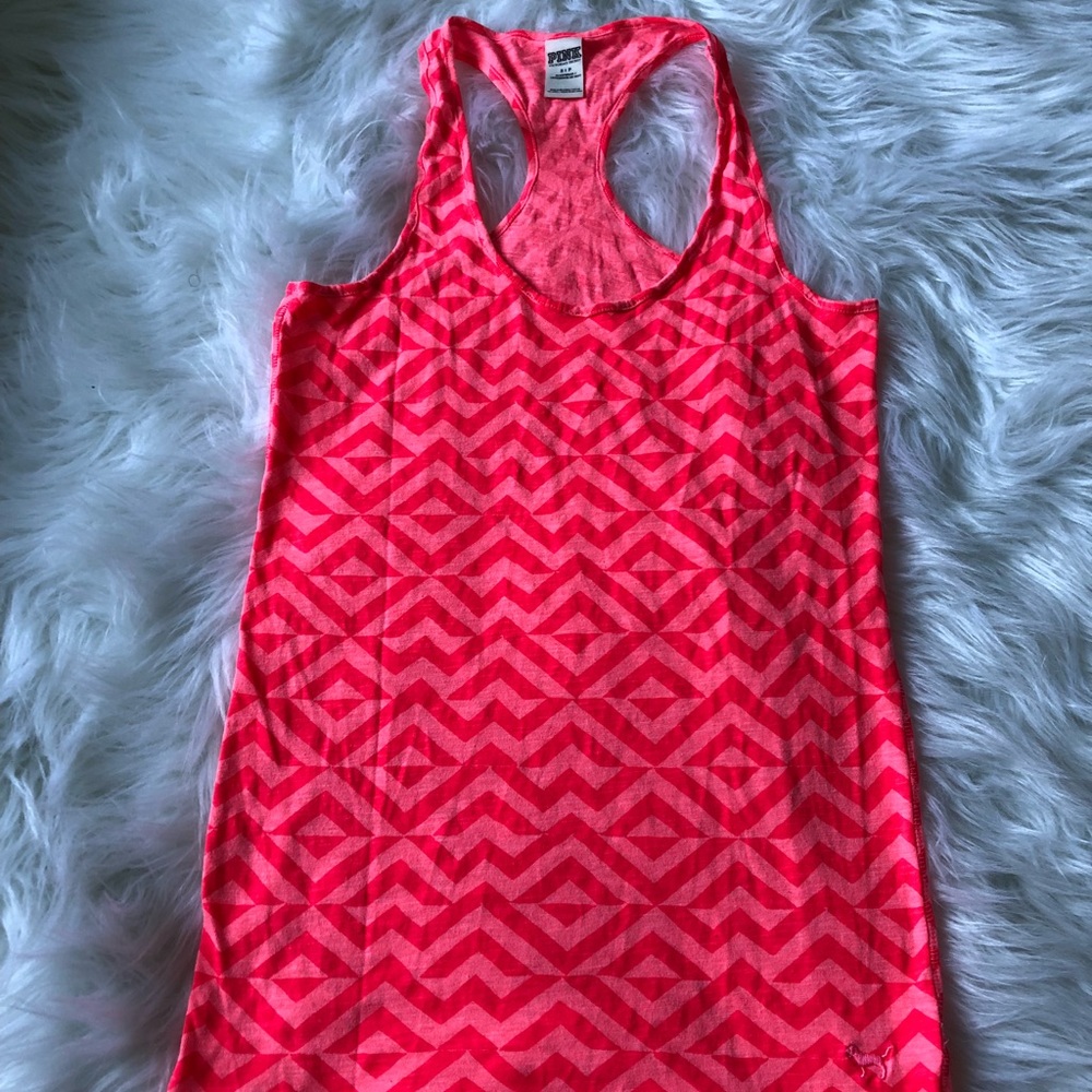 VS PINK Chevron pink tank